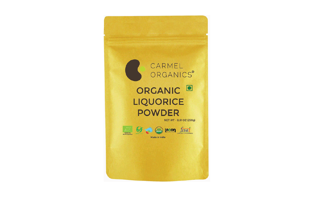 Carmel Organics Liquorice Powder    Pack  250 grams